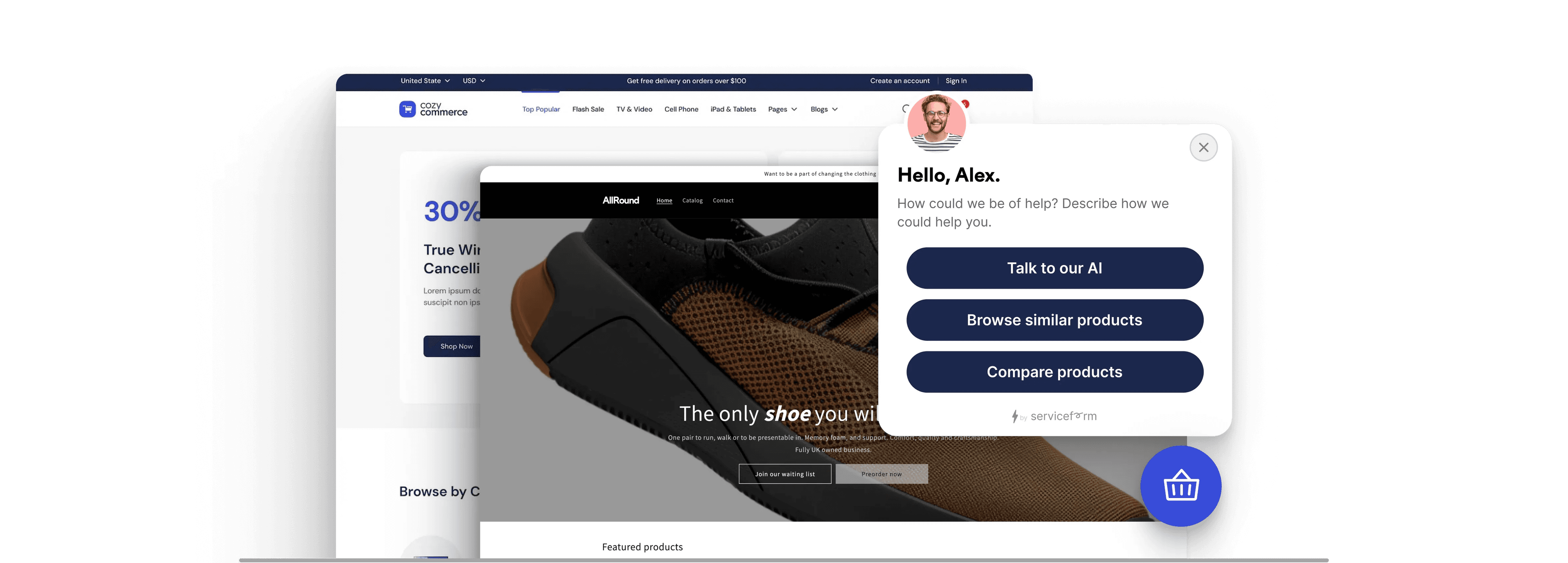 E-commerce AI agent